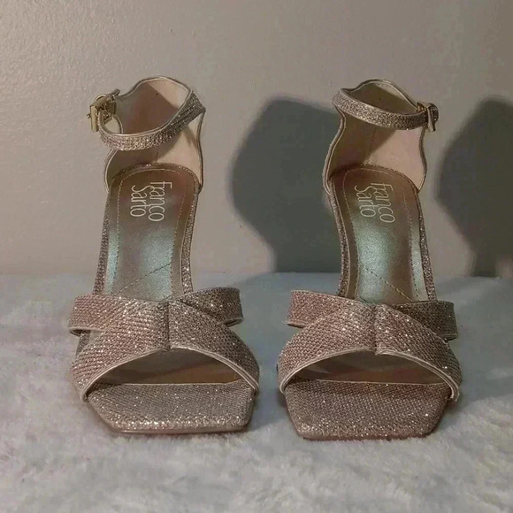 Franco Sarto Elegant Open Toe Heeled Sandal - Picture 2 of 10